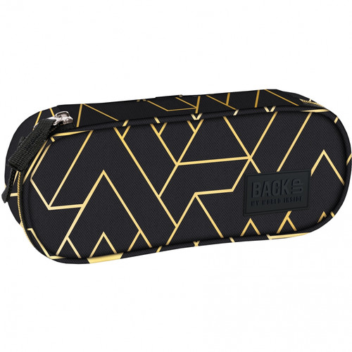 Pencil Case Geometric Gold