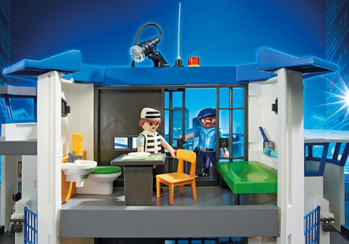 Playmobil Police Sation with Prison 4+