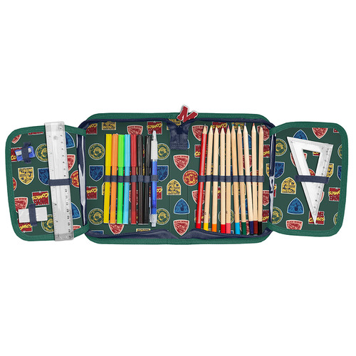 Pencil Case with School Accessories Avengers