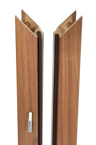 Adjustable Door Frame Jamb 140-180 mm, left, ambassador walnut