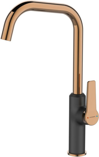 Kuchinox Kitchen Tap Alanis, rose gold/black