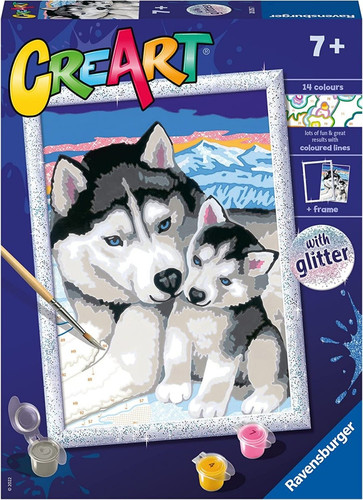 Ravensburger CreArt for Children Husky 7+