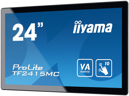 Iiyama 23.8" Monitor TF2415MC-B2 Capacitive 10PKT, Foam, HDMI, DP