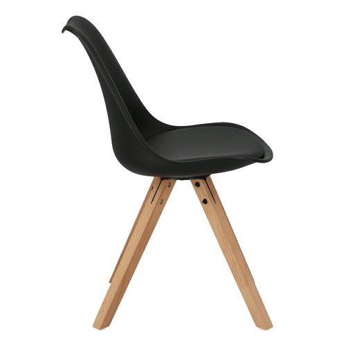 Dining Chair Norden Star Square, natural/black