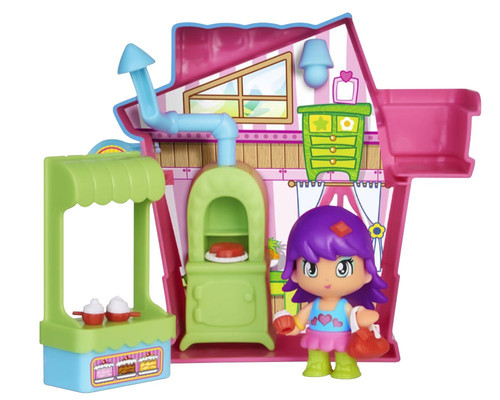 Pinypon City Pink House Doll Figure 4+