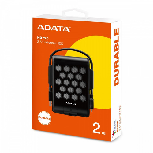 Adata DashDrive Durable HD720 2TB 2.5'' USB3.0 Black