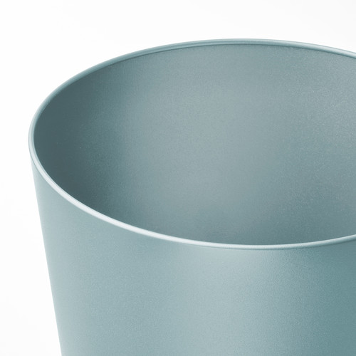VITLÖK Plant pot, in/outdoor light grey-blue, 24 cm