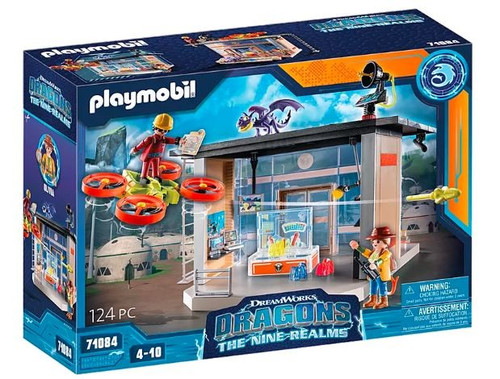 Playmobil Dragons Nine Realms: Wu & Wei & Jun 4+ 71084