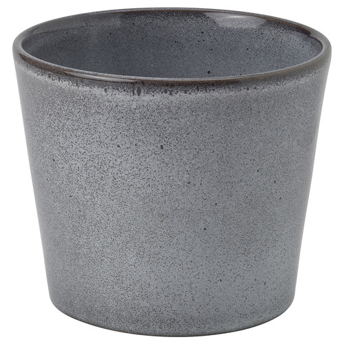 FJÄRILSBUSKE Plant pot, in/outdoor/grey, 24 cm