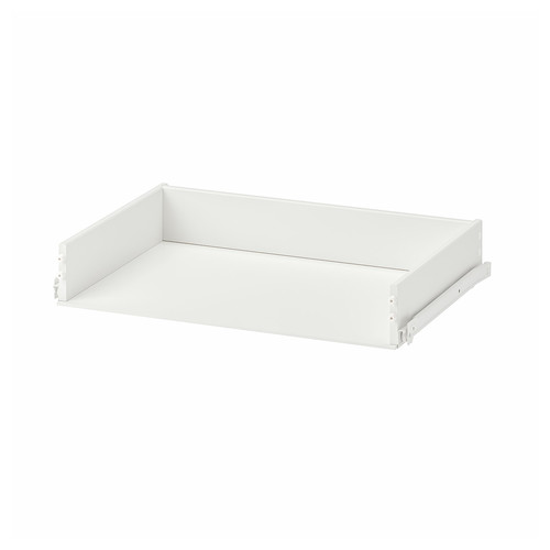 KONSTRUERA Drawer without front, white, 15x40 cm