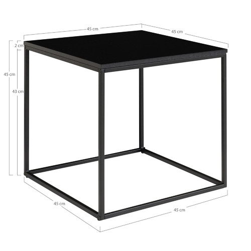 Side Table Vita, black