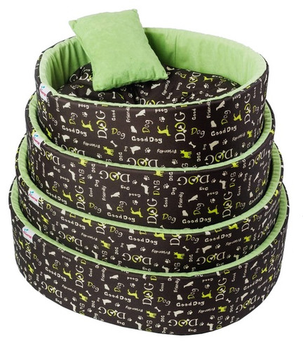 Diversa Dog Bed Funky Size 3, green