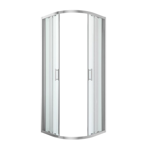 GoodHome Shower Enclosure Beloya 80x80x195cm, chrome/transparent