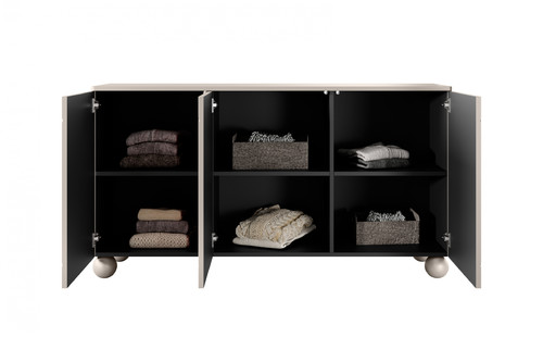 Cabinet Sonatia II 150 cm, cashmere