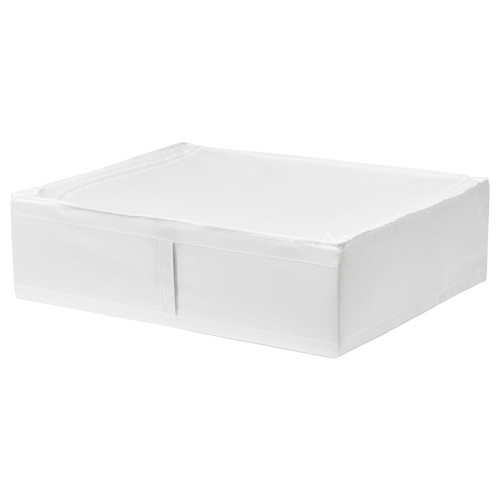 SKUBB Storage case, white, 65x53x19 cm