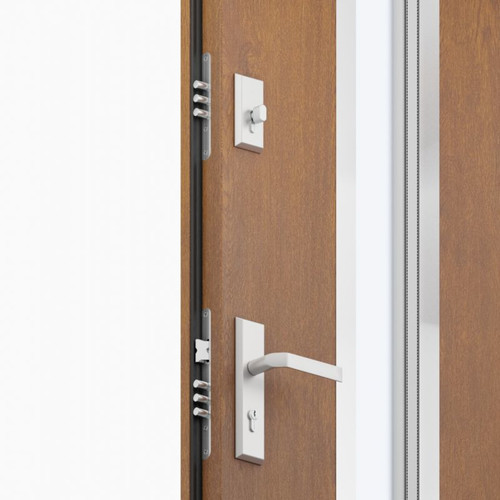 External Door O.K. Doors Arctica 90, left, gold oak, with handle bar