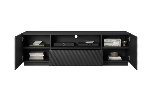 TV Cabinet Asha 167 cm, matt black