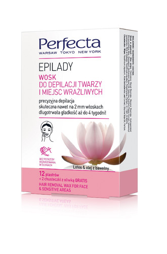 Perfecta Epilady Hair Removal Wax for Face & Sensitive Areas Lotos & Cotton Oil