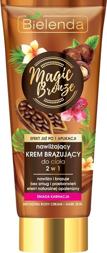 Bielenda Magic Bronze Bronzinh Body Cream 2in1 for Dark Skin 200ml