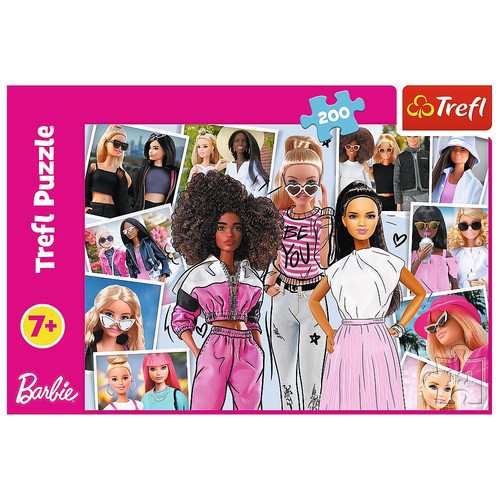 Trefl Children's Puzzle Barbie World 200pcs 7+