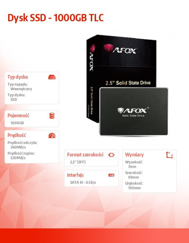 Afox SSD 1000GB TLC