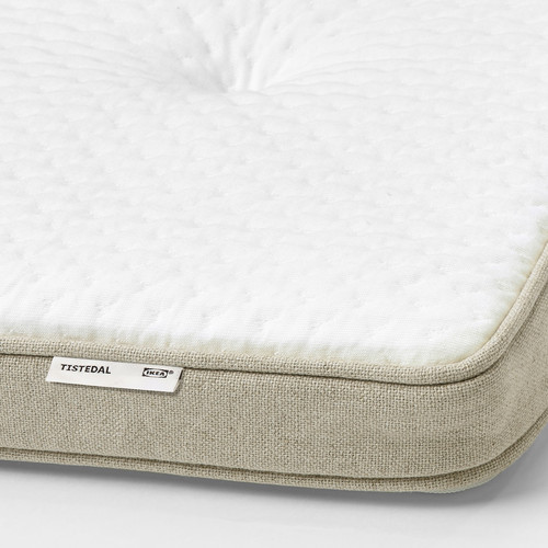 TISTEDAL Mattress pad, natural, 90x200 cm