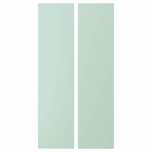 SMÅSTAD Door, light green, 30x120 cm