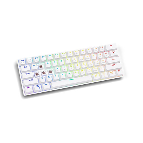 Savio Wired Mechanical Keyboard Whiteout