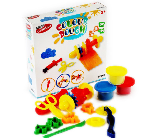 Mega Creative Colour Dough Playset with Modelling Compound 3+