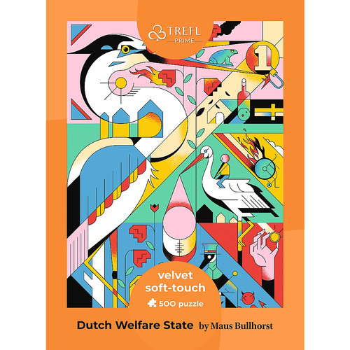 Trefl Jigsaw Puzzle Velvet Dutch Welfare State 500pcs 10+