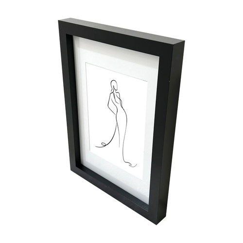 GoodHome Picture Frame Islande 21 x 29.7 cm, black