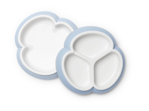 BABYBJÖRN Baby Plate Set - 2-pack, Powder Blue