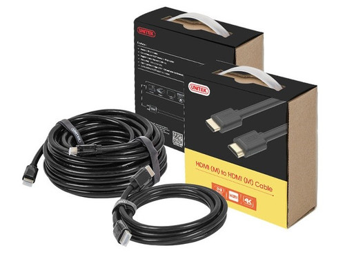 Unitek HDMI Cable M/M 1.5M v1.4 , gold, basic; Y-C137M