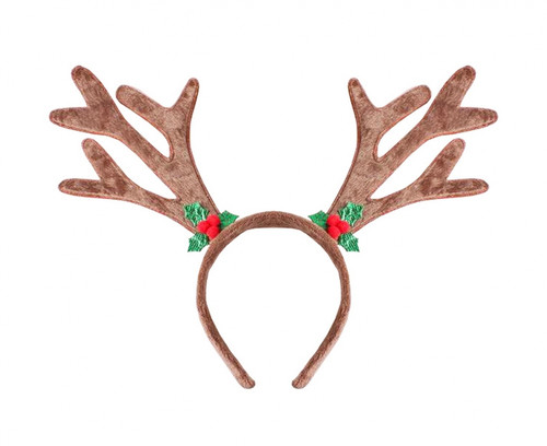 Christmas Headband Reindeer, brown