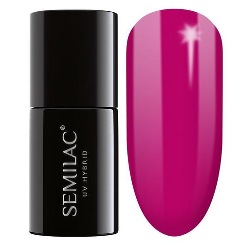 SEMILAC Hybrid Gel Polish 082 Luminous Cyclamen - 7 ml