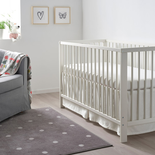 GULLIVER Cot, white, 60x120 cm