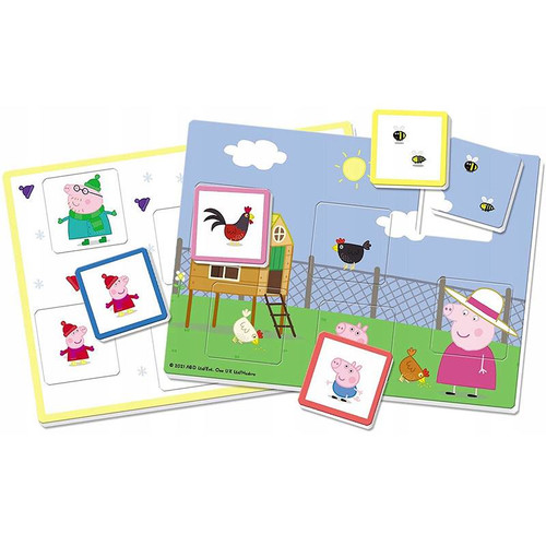 Clementoni Bingo & Puzzles Peppa Pig 3+