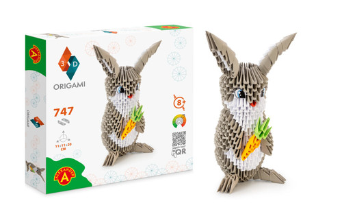 Origami 3D Creative Set - Rabbit 8+