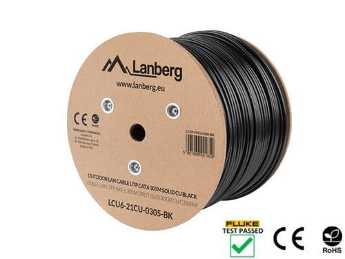 Lanberg Cable Outdoor CAT 6 CU 305m UTP