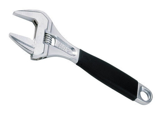 BAHCO ERGO™ Central Nut Wide Opening Jaw Adjustable Wrench 218mm
