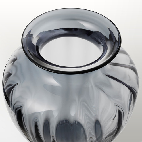 TONSÄTTA Vase, grey, 27 cm