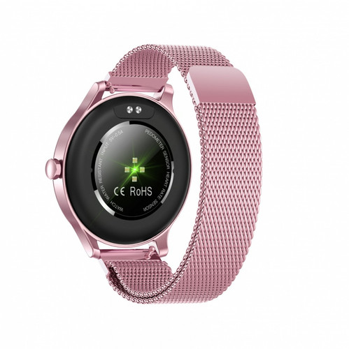 Garett Smartwatch Classy, pink steel