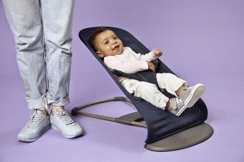 BABYBJÖRN Bouncer Bliss MESH - Navy Blue