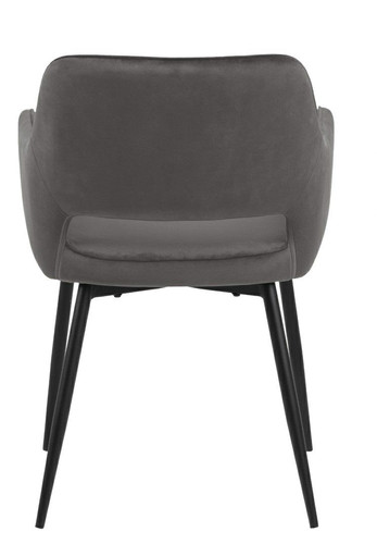 Upholstered Dining Chair Ranja, dark grey