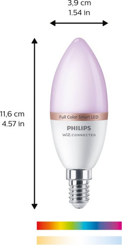 Philips LED Bulb Smart Philips SMD C37 E14 RGB