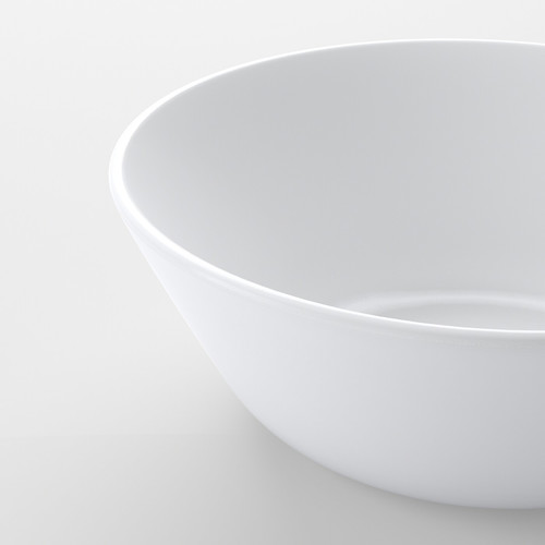 OFTAST Bowl, white, 15 cm