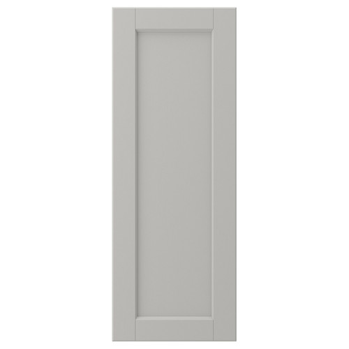 LERHYTTAN Door, light grey, 30x80 cm