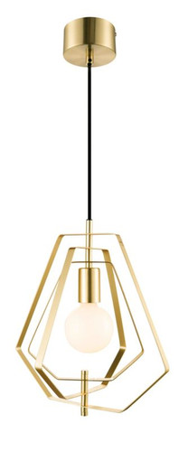 GoodHome Pendant Lamp Nedoki E27 35cm, brass