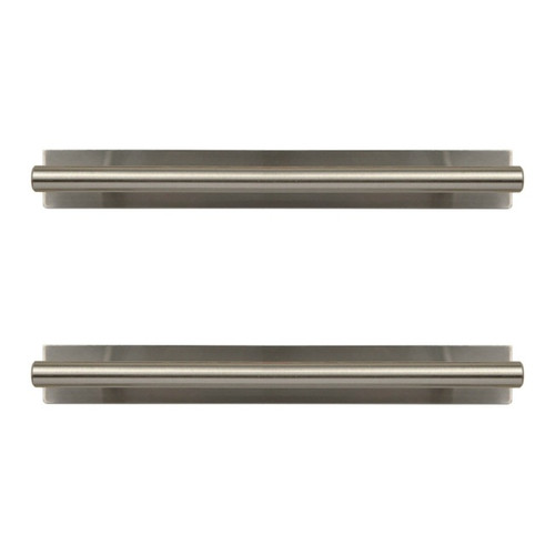 Furniture Handle Annatto T 220 mm, brushed nickel, 2-pack