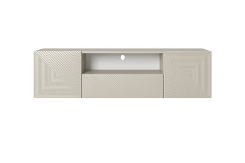 Wall-Mounted TV Cabinet Asha 167cm, cashmere